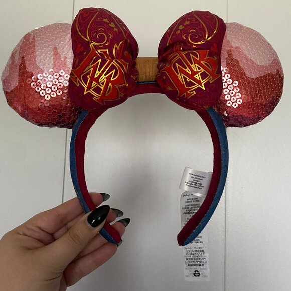 Minnie Mouse Main Attraction Big Thunder Mountain Railroad Ears - Picture 1 of 1
